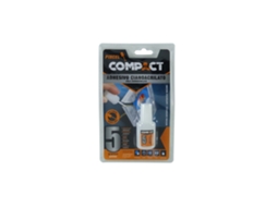 Cola Cianoacrilato C/ Pincel Compact Fix 5g