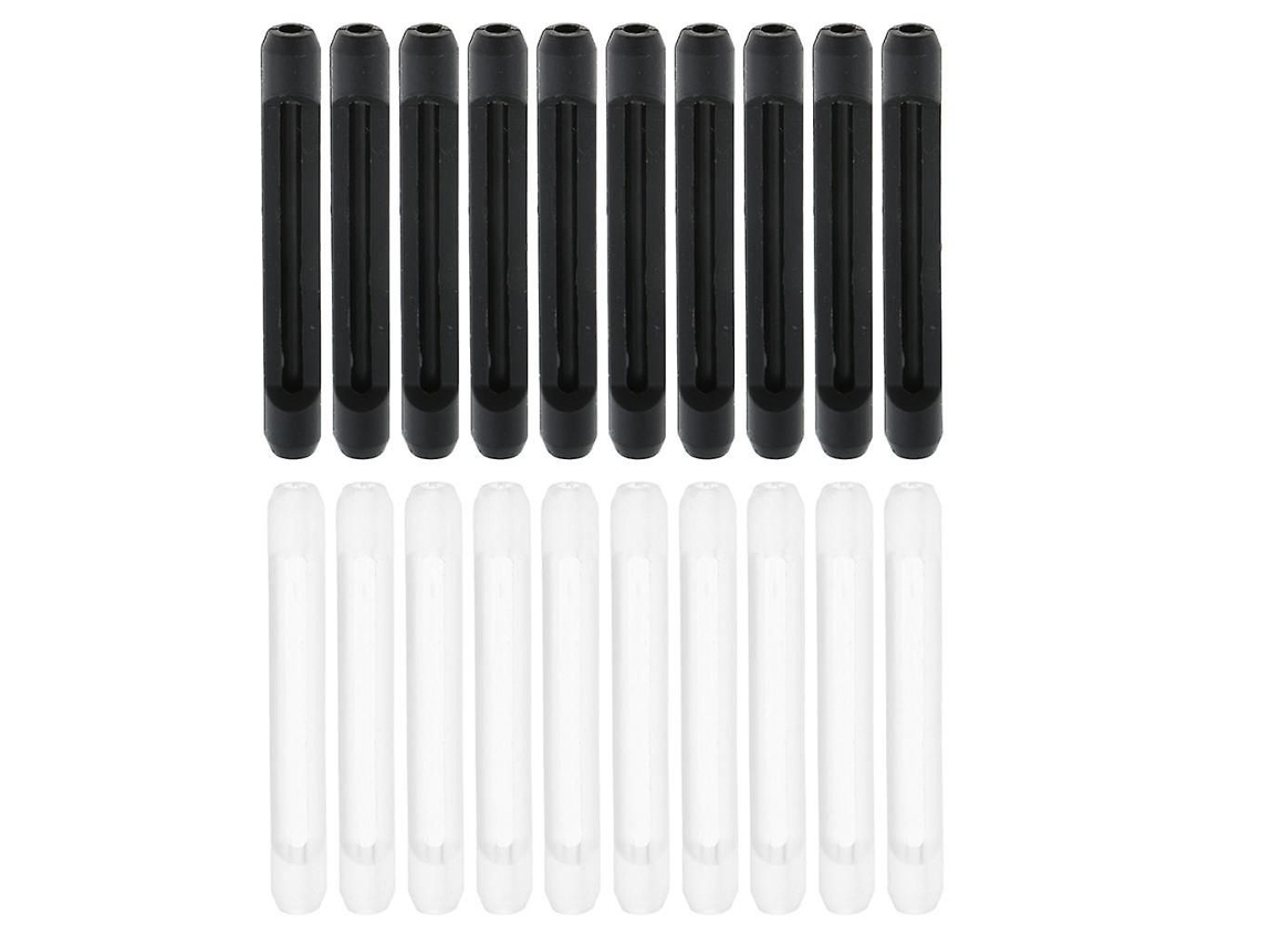 20 Peças Óculos de Sol Silicone Invisíveis Antiderrapantes Gancho Orelha Preto GOKOCO