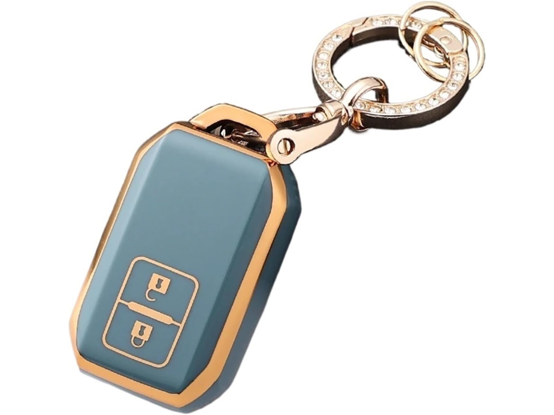 Capa Protetora Para Chave De Carro Em Tpu, Ideal Para Uso Moderno Cinza G Seta