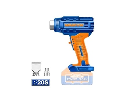 Pistola De Ar Quente Sem Fio Wadfow 20 V Com Bateria E Carregador, Wadfow.