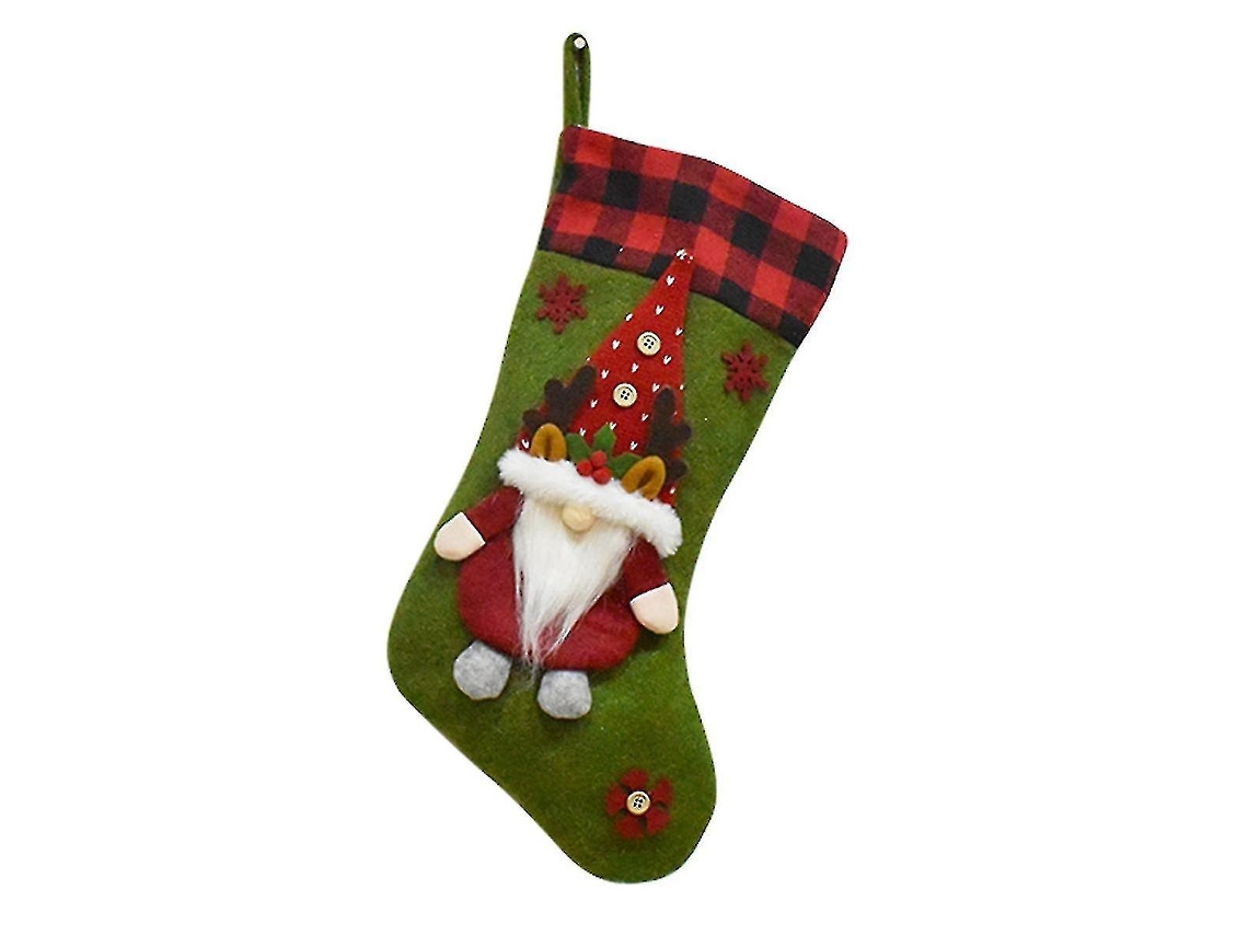 Boneca De Presente De Natal, Meia De Natal, Menino, Saco De Presente De Natal Vermelho Olysi Shop
