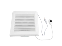 Ventilador de parede 15W para casa de banho, cozinha e garagem, baixo ruído LAXISCREED