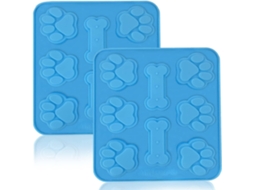 Formas Para Bolo Em Silicone, Conjunto De 2, Azul