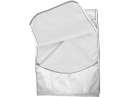 Capa Protetora Para Máquina De Lavar E Secar Roupa, Oxford Silver M