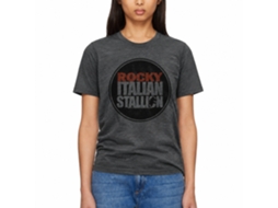 Rockinstone Rocky Movie Rky Seal Heather Black Adult T-shirt Size:xxl