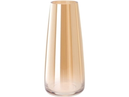 Vaso De Vidrio Grande Cónico Transparente Decorativo Estilo Nórdico Para Hogar Y Regalo