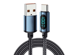 2026zentro-cabo De Dados De Carregamento Rápido 20w Com Ligação De Nylon E Alumínio Para Notebook Laptop Tablet Telefone
