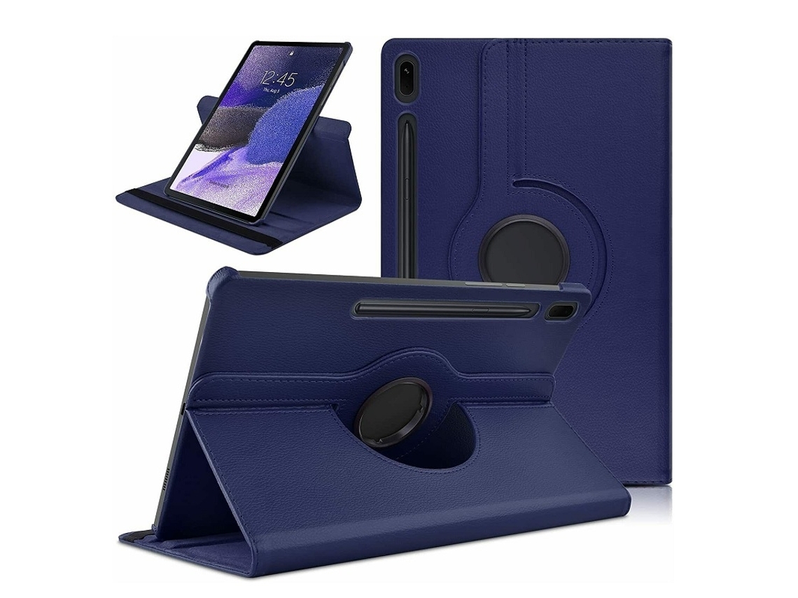 Capa giratória 360° para Samsung Galaxy Tab S11, azul