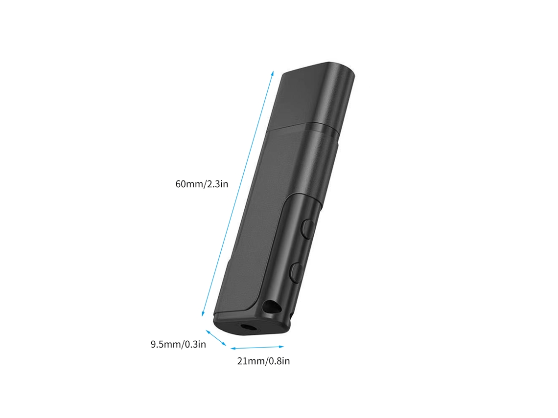 Gravador de voz digital mini, 8g, gravação por voz, interface USB micro USB, para aula, reunião, entrevista | S/MARCA