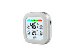 Termômetro E Higrômetro De Ambiente Com Monitor De Temperatura E Umidade.