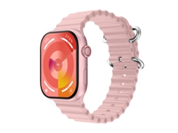 SHAH ARPAN Smart Watch Hw9 Pro2 Monitoramento de Saúde Bluetooth Smart Ai Rosa