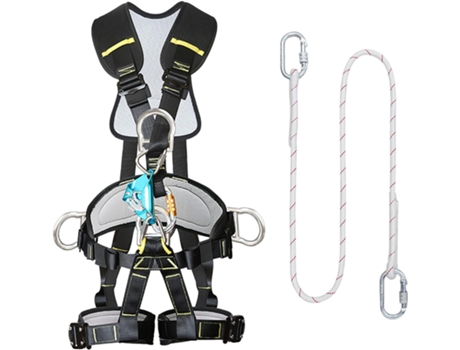 Arnês De Segurança Profissional Para Escaladadesign De Proteção Contra Quedas De Corpo Inteiro Para Trabalho Em Alta Altitude/montanhismo Sunny Spaces
