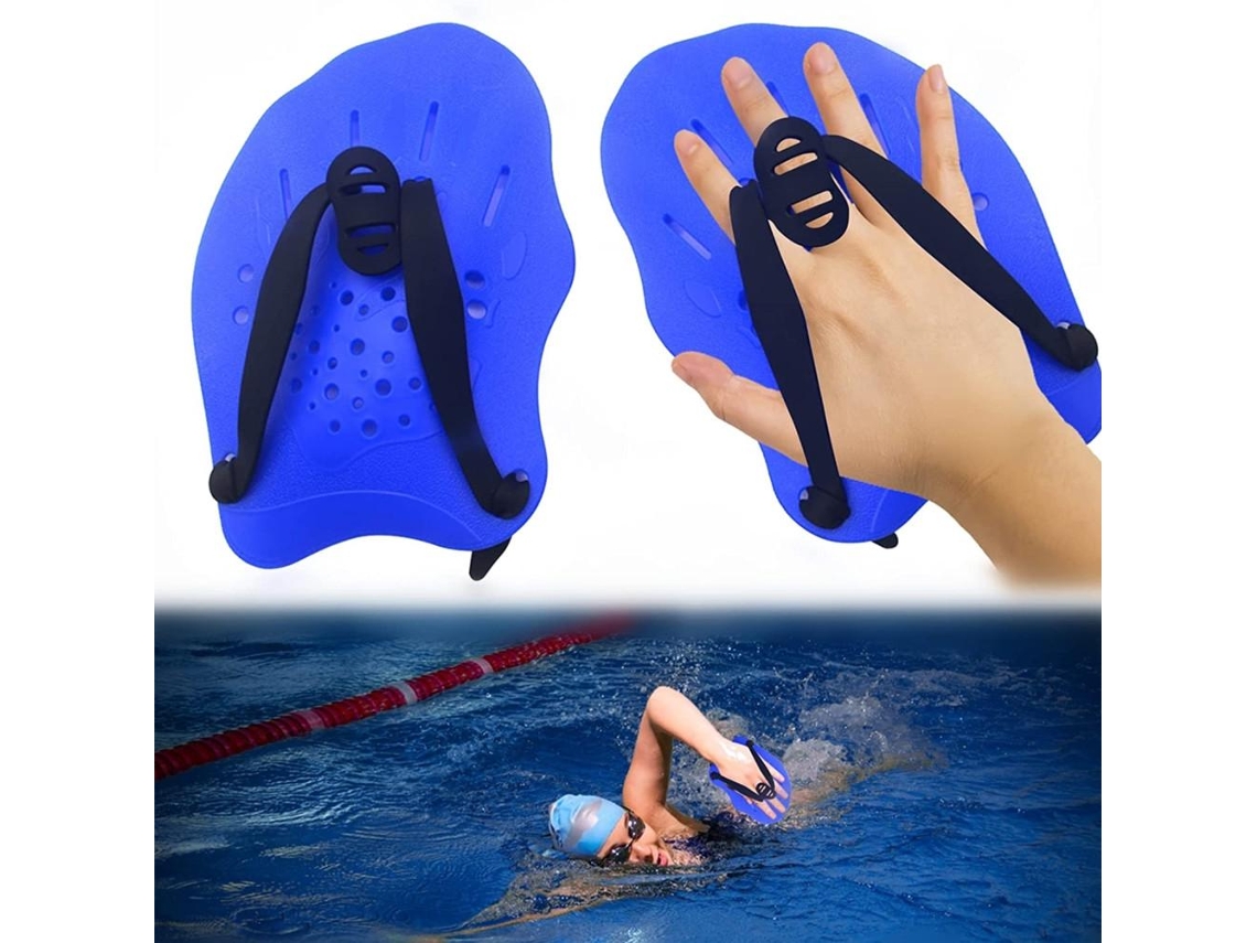 Palas de Natación para Entrenamiento com Correas Ajustáveis (S/MARCA)