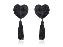2026-parche De Pecho Para Mujer Con Tassel Largo Encaje Strass Adhesivo Invisible Silicona Sexy