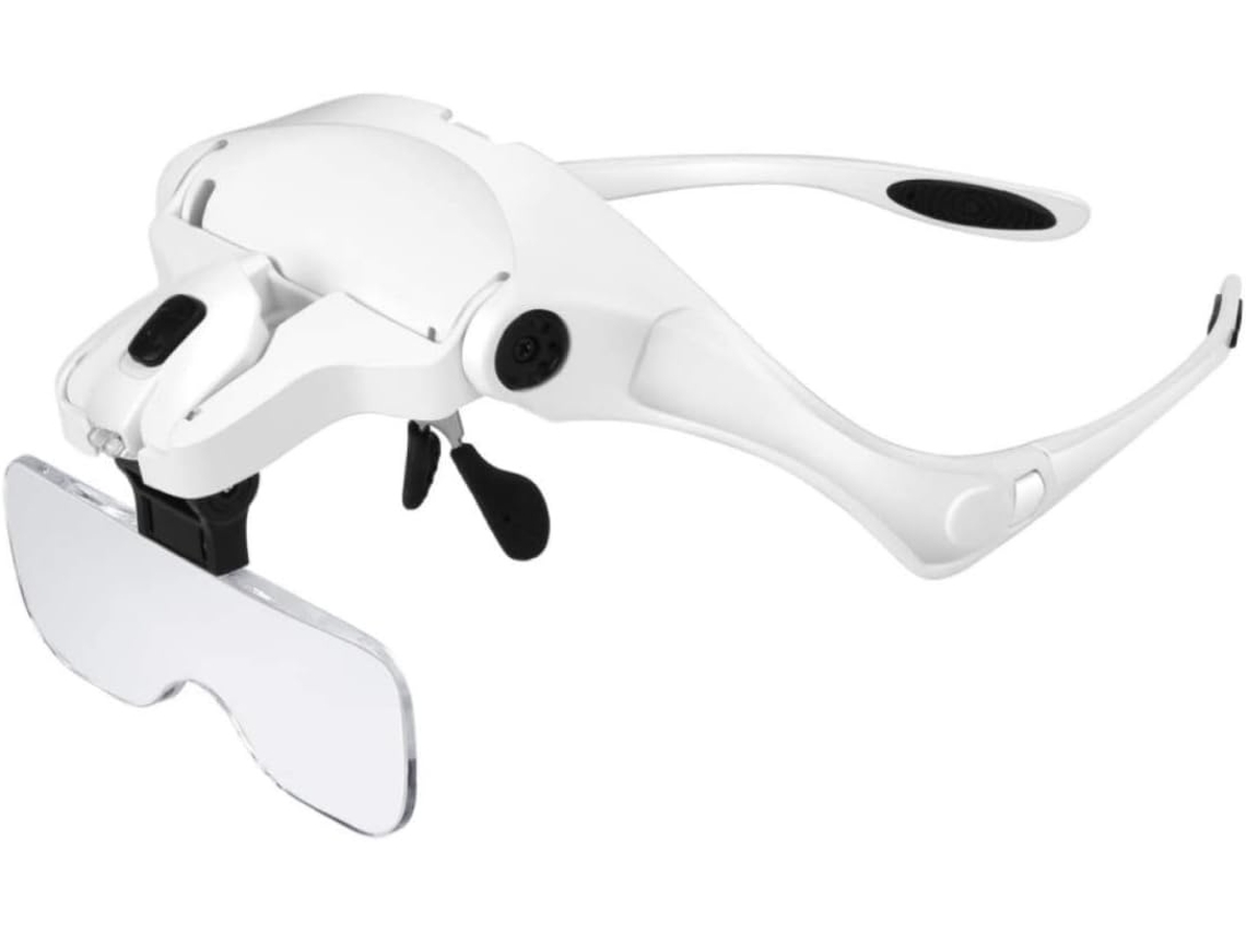 Lurelia Lupa Cabeça Led Lentes