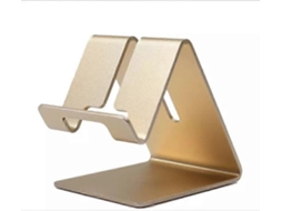 Suporte Para Celular Em Liga De Alumínio, Suporte De Mesa Em Alumínio, Dourado