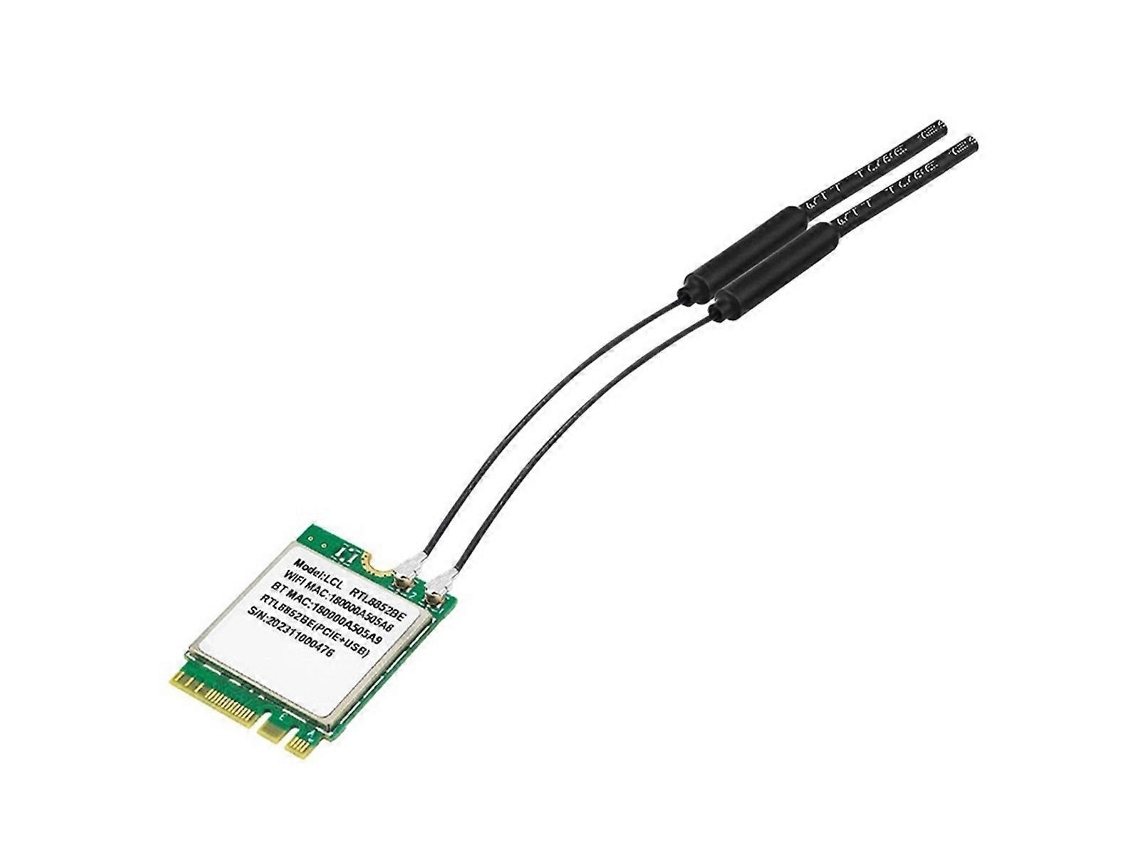 Lurelia Placa Wi-fi Pcie Rtl8852be Wi-fi 6 1800 Mbps
