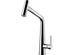 Torneira Para Pia Franke Pull Out Icon 115.0625.188 Bica Extraível Cerâmica Cinza