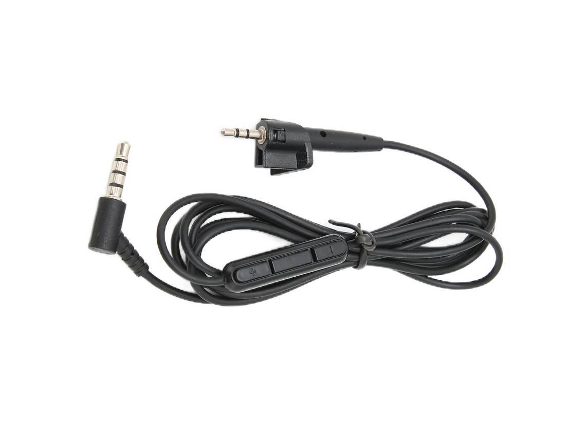 Cabo de substituição para auriculares AE2 com microfone e controle de volume compatível com iPhone
