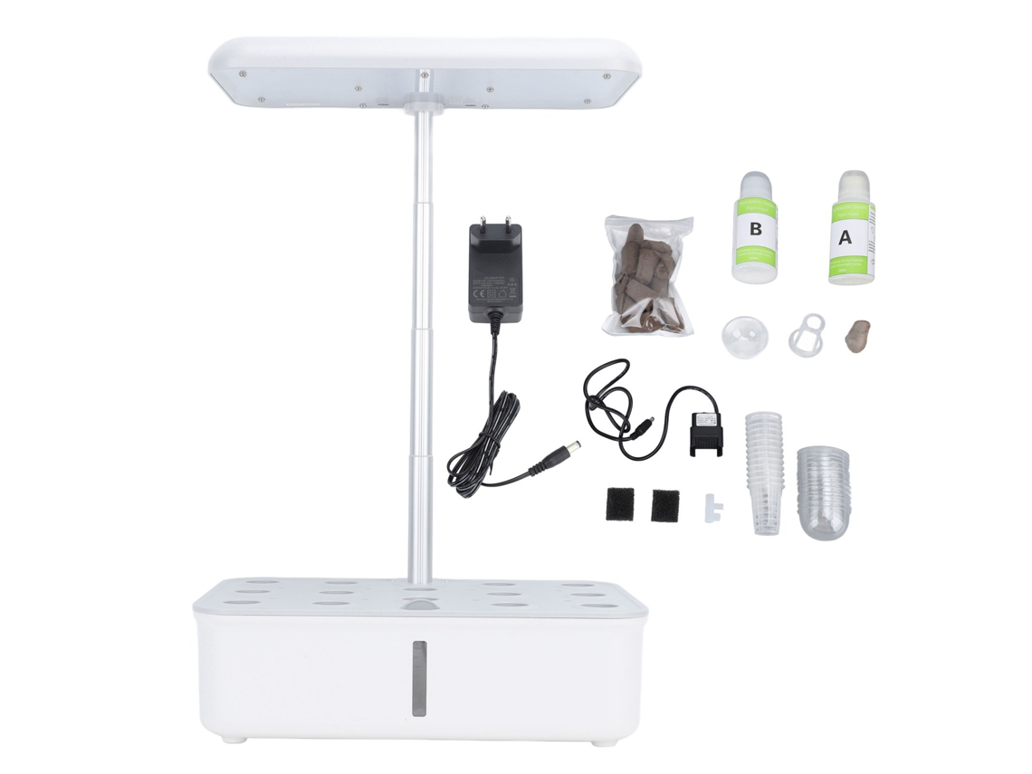 Sistema De Cultivo Hidropônico 20w Luz Led Controle Remoto Por Telefone