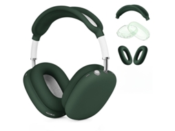 Capa de Silicone para Airpods Max CZHHMART em Verde Escuro