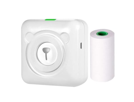 Mini impressora térmica, mini impressora térmica sem fio usb 203dpi bolso foto máquina móvel terreno TOPOFLY