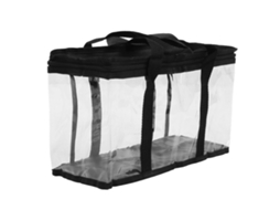 Laxiscreed Mala De Armazenamento Em Pvc Transparente À Prova De Poeira Com Grande Capacidade