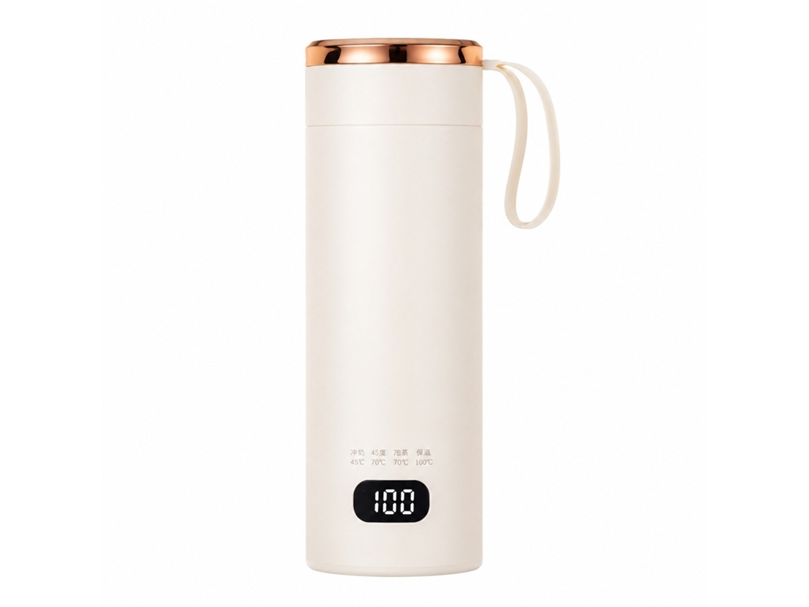 Chaleira Elétrica Portátil, Branca, Aço Inoxidável 304, 220 V, Aquecedor De Água Quente Para Viagens