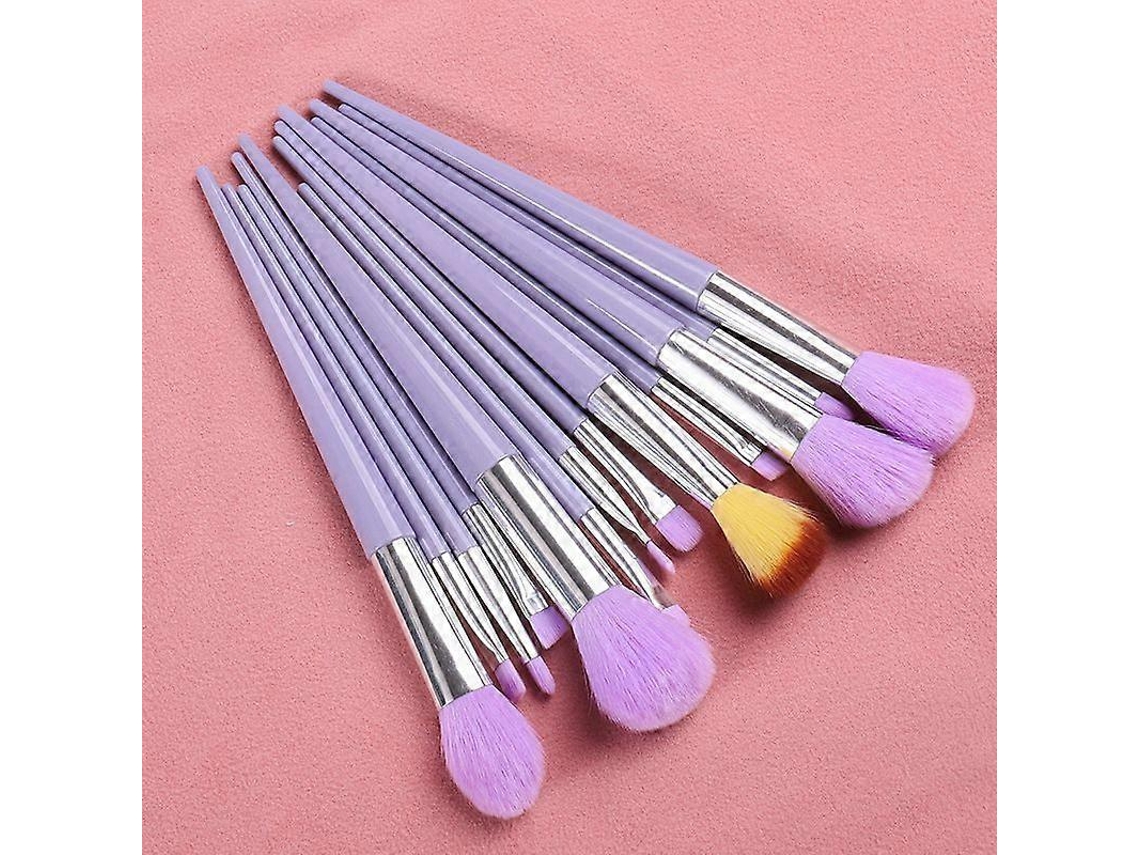 Conjunto De 13 Pincéis De Maquiagem, Pincel Para Corretivo, Blush, Pó, Sombra, Iluminador, Base, Ferramentas De Beleza Cosméticas Everley891