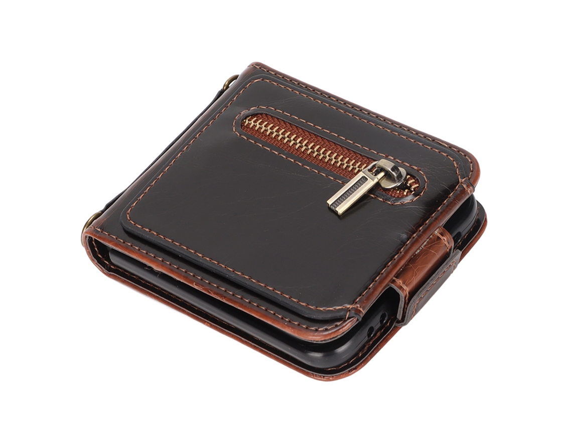Capa de Couro LAXISCREED para Samsung Z Flip 3