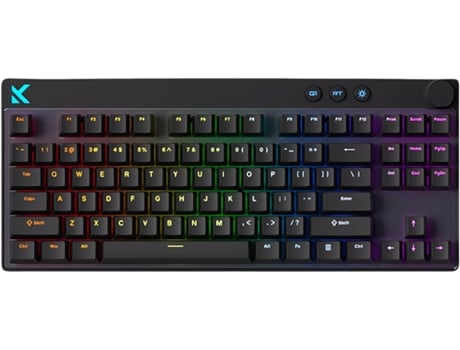Este Teclado Com Fio Possui Teclas Com Troca Magnética Rápida E Botão Giratório, Sendo Uma Escolha Ideal Para Jogadores . Mr (vermelho)