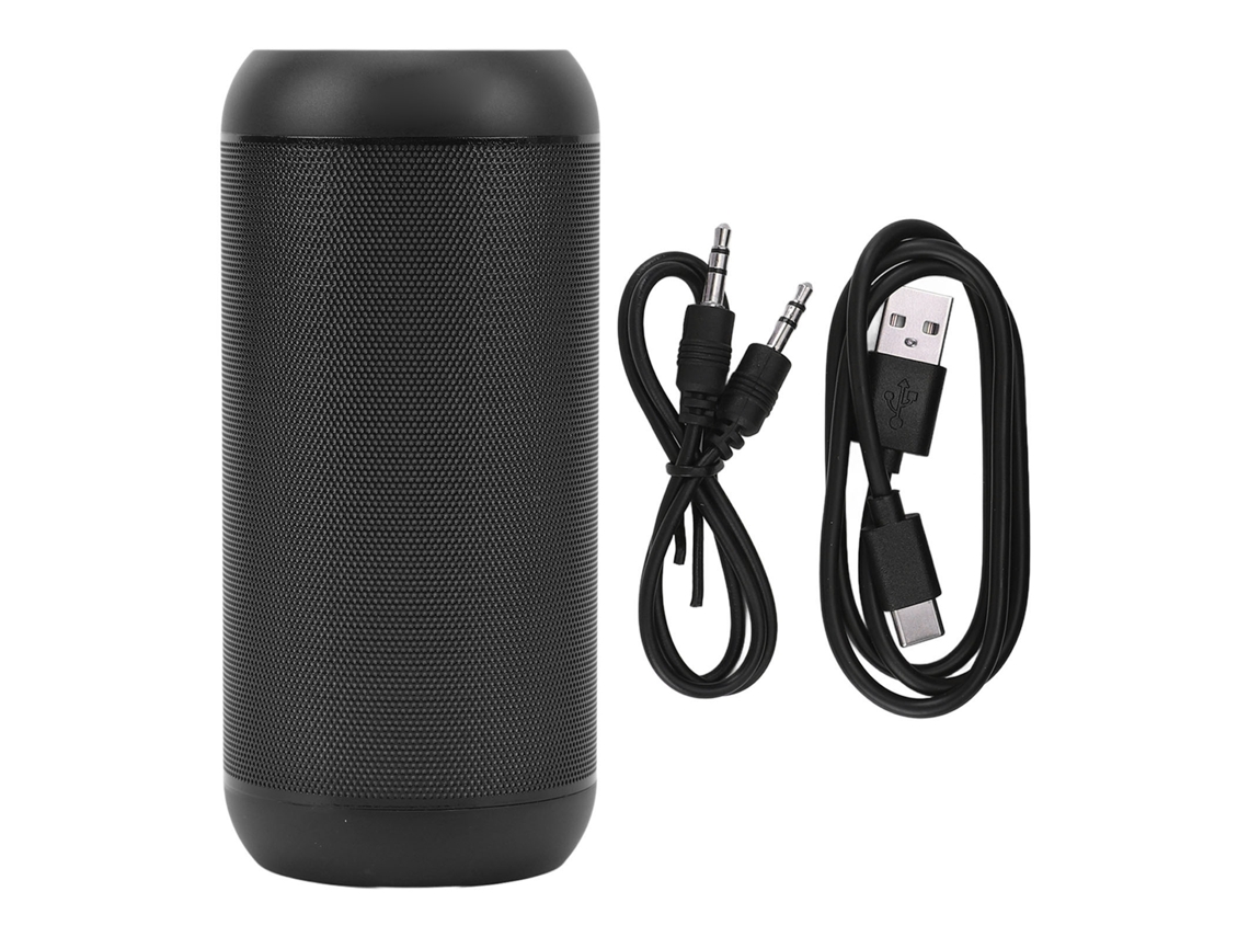 Caixa de Som Bluetooth Portátil EOOCOO (à prova d'água, luzes rgb)
