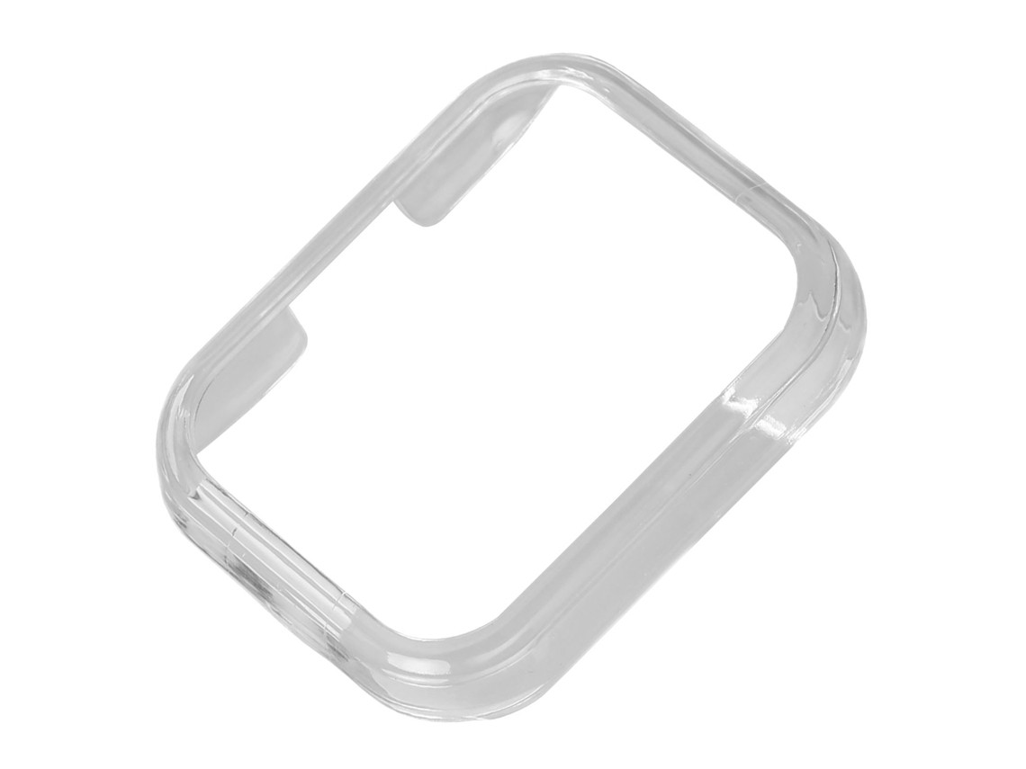 Capa Bumper Protetora para Realme Watch S10 de Plástico Transparente Anti choque