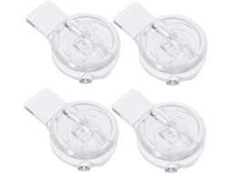 Conjunto De 4 Travas Acrílico À Prova Bebês Para Armários, Com