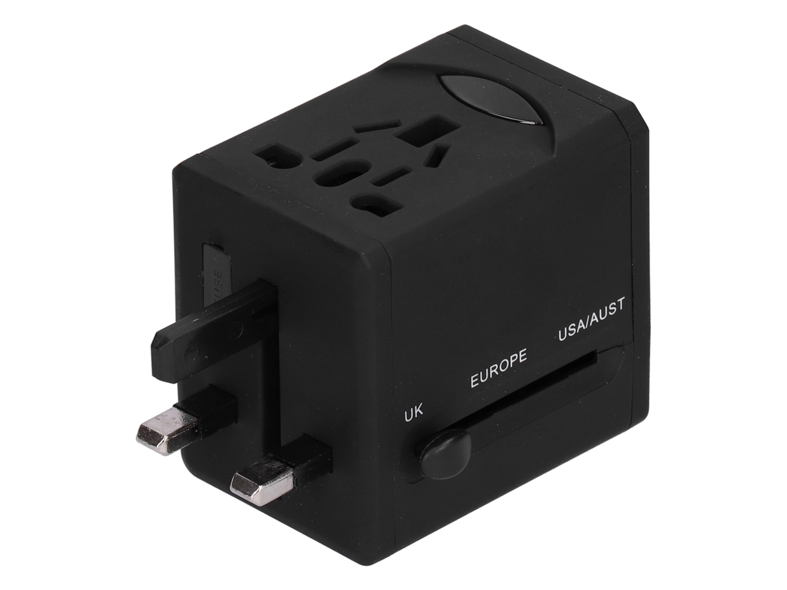 Adaptador De Energia Internacional Laxiscreed Multifuncional E Inteligente Para Viagens