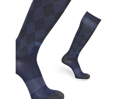 Meias Altas Multi Texture Tech Azul EU 43-46 SPRING REVOLUTION 2.0