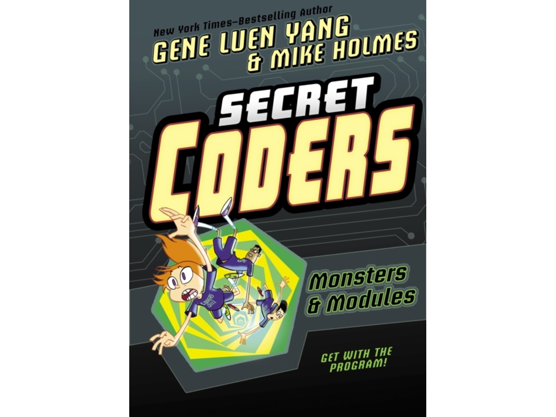 Livro Secret Coders Monsters amp Modules de Gene Luen Yang (Inglês)