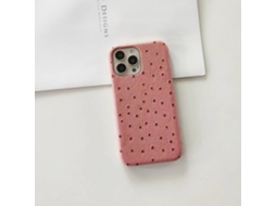 Capa Rosa Para Iphone 17 Pro Max, Antiderrapante E Antiqueda, Com Suporte Magnético De Resfriamento.