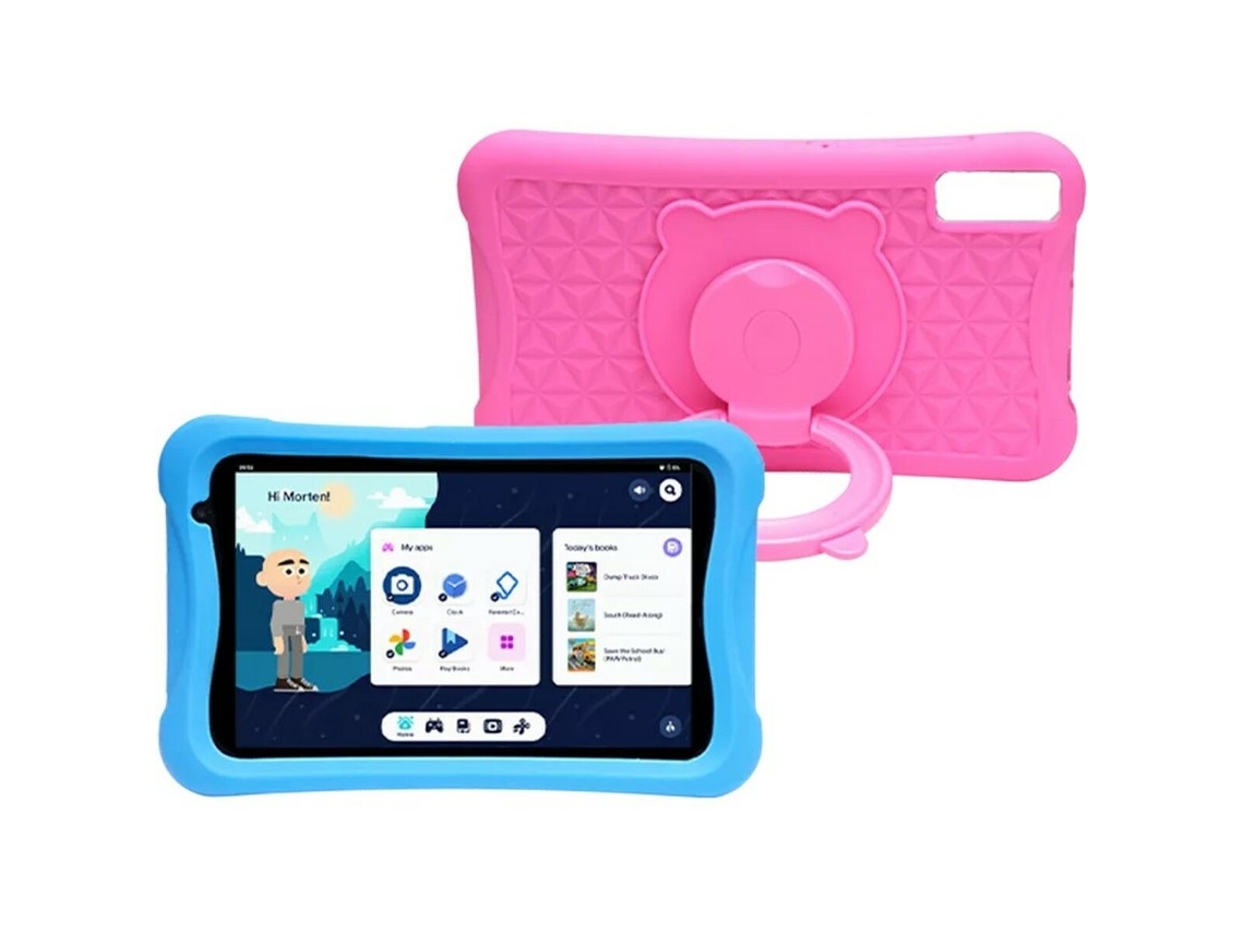 Tablet DENVER TIO80105KBLU/PI (Cor de Rosa - 64 GB - 8'' - Tomada EU - 4 GB)