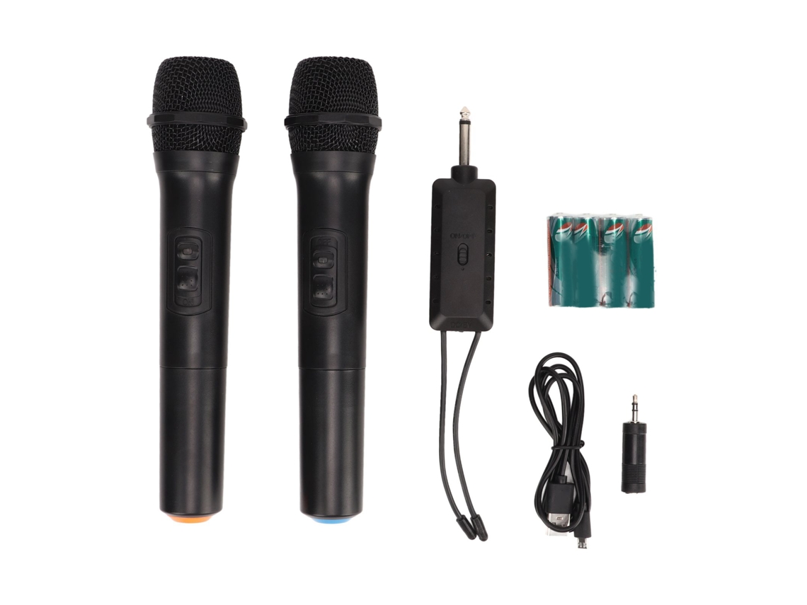 Micrófono Inalámbrico De Mano Para Karaoke Sistema Vhf De Micrófono Inalámbrico