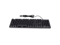 Aetheria teclado Mecânico 104 Teclas Rgb Backlight Usb com Fio Carregamento Sem Fio Preto
