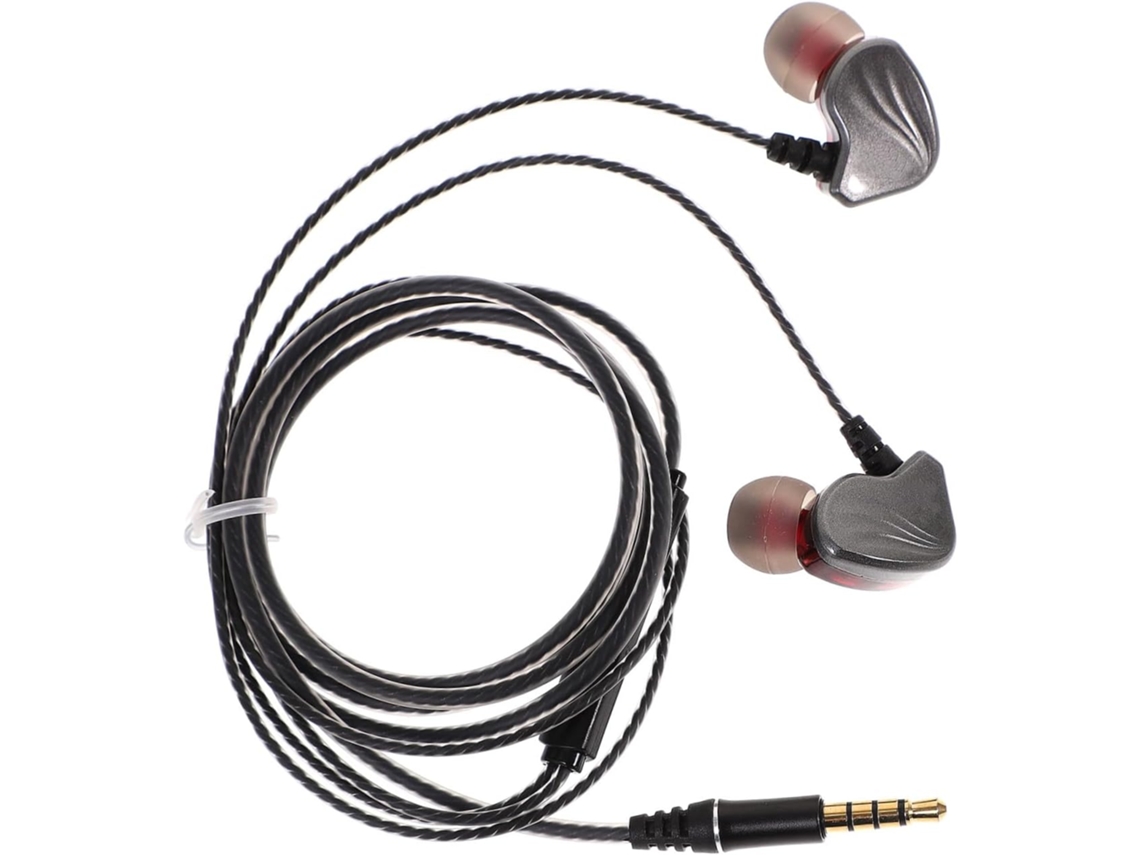 Fones De Ouvido Com Fio, Para Graves Type-c E 3,5 Mm, Cinza Tablets