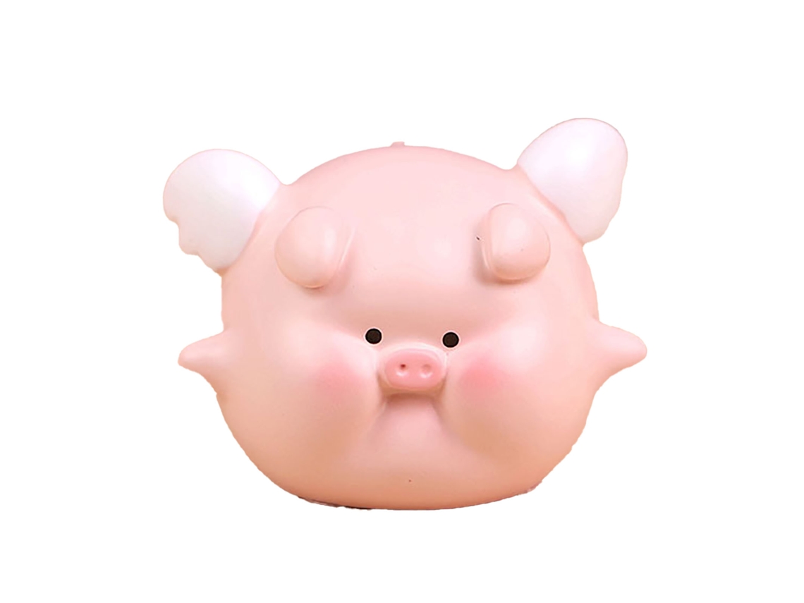 Figura de Porco Cartoon LAXISCREED para Decoração de Mesa