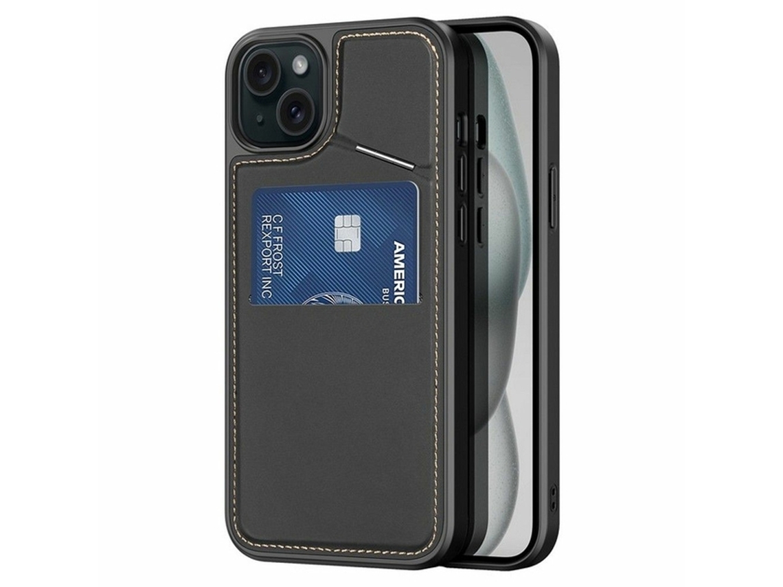 Estojo Rafi Ii Mag para iPhone 15 DUX DUCIS Preto