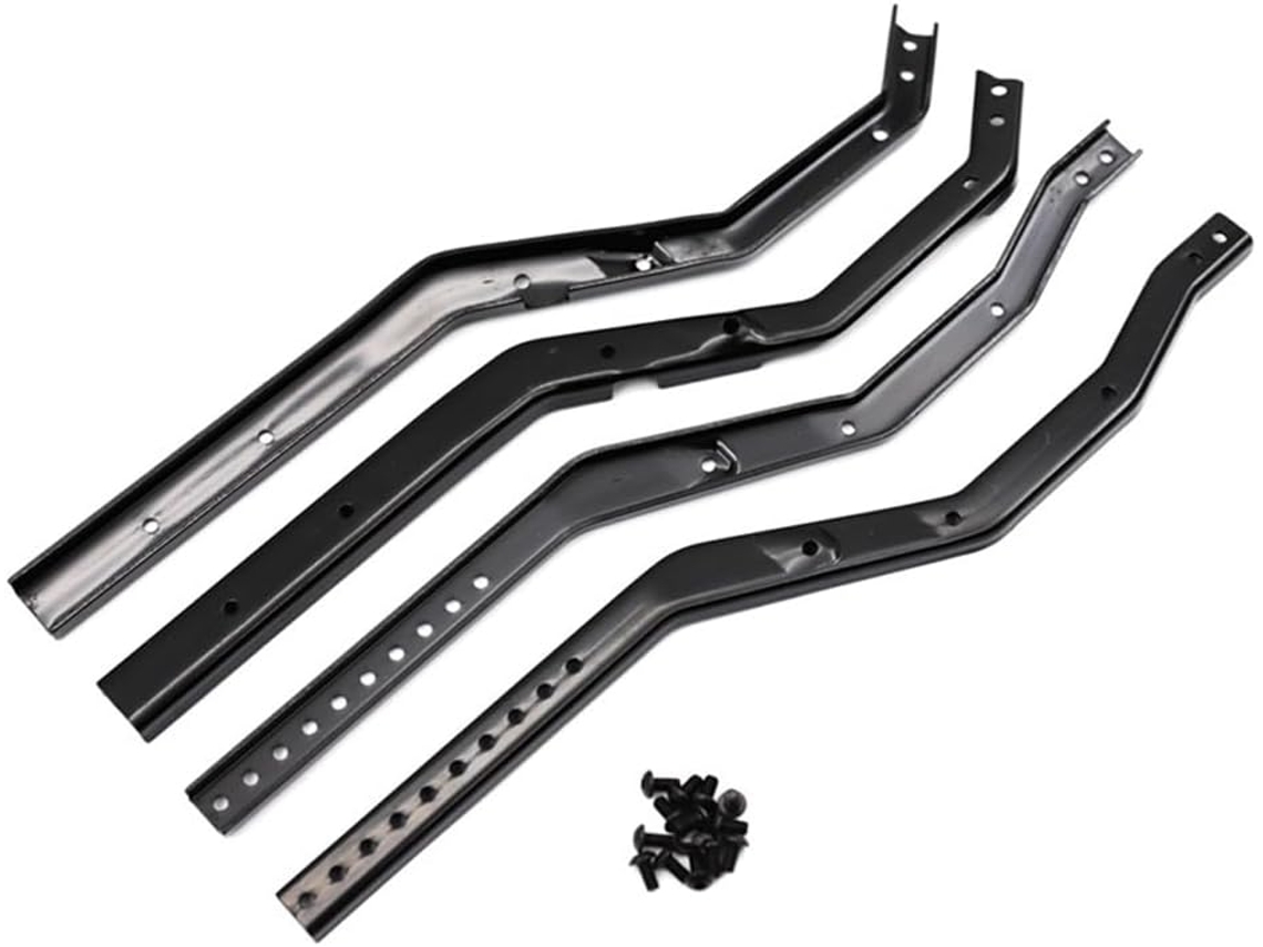 Chassi Metálico para Carro Rc em Escala 1/10 Axial Scx10 Iii Ax103007 Preto SFUSHOS