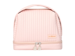 Bolsa Cosmética com Duas Camadas em Couro Pu Impermeável para Mulheres e Meninas NEVEANCE