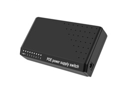 Switch Poe De 8 Portas (6+2) Com Interface De Alimentação Ethernet Rj45, Sem Necessidade De Adaptador De Energia.