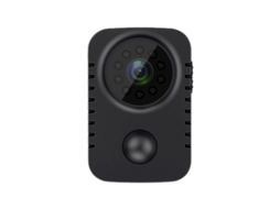 Minicâmera HD Ultra Grande Angular 1080P Bestvite com Visão Noturna (Preta)