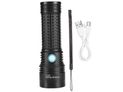 Lanterna Led L2 De Alumínio Brilhante, À Prova Dágua, Com Carregamento Usb, Para Ciclismo, Escalada E Acampamento. Olysi Shop