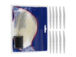 Lure (floating Soft Bait) New Product 10cm/4g Floating Soft Worm Lure Silicone Soft Bait Fish (pack Of 10) (silver D)